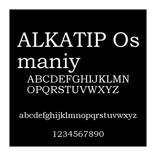 ALKATIP Osmaniy