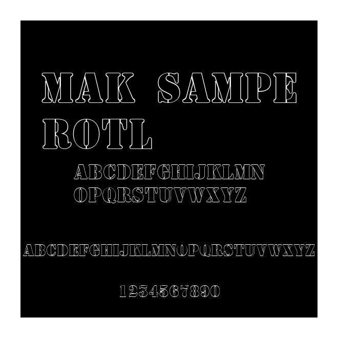 MAK SamperOtl