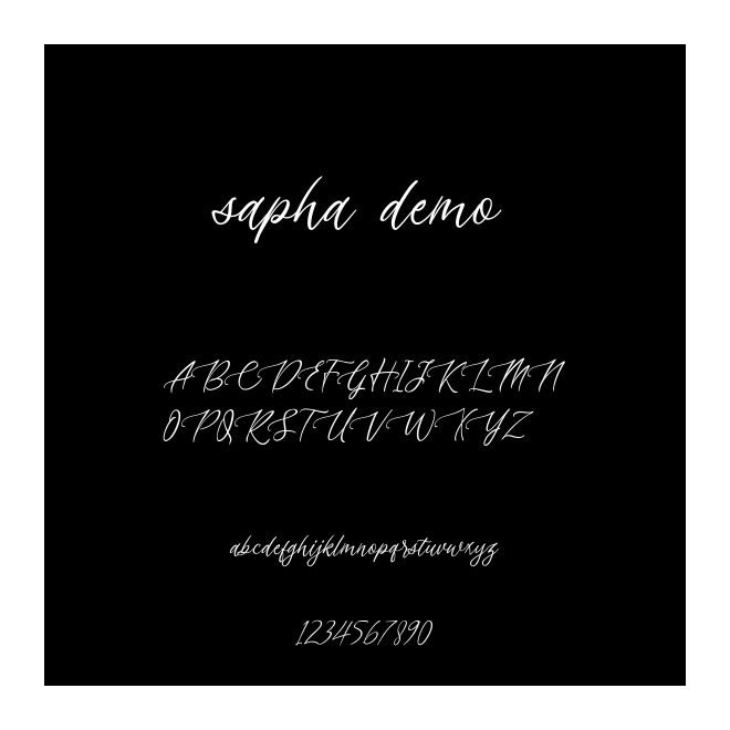 sapha demo