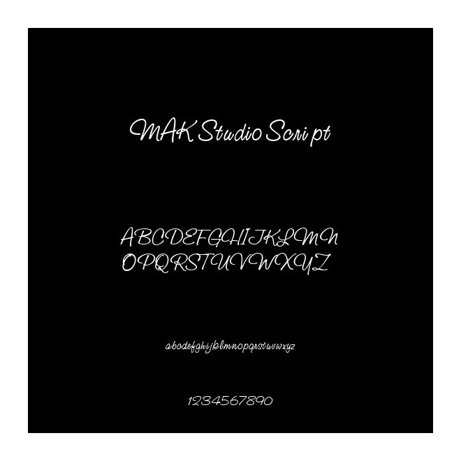 MAK Studio Script