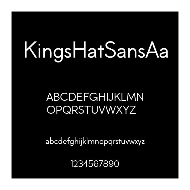 KingsHatSansAa