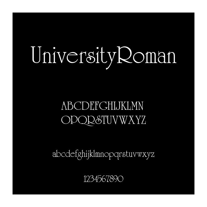 UniversityRoman