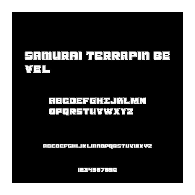 Samurai Terrapin Bevel