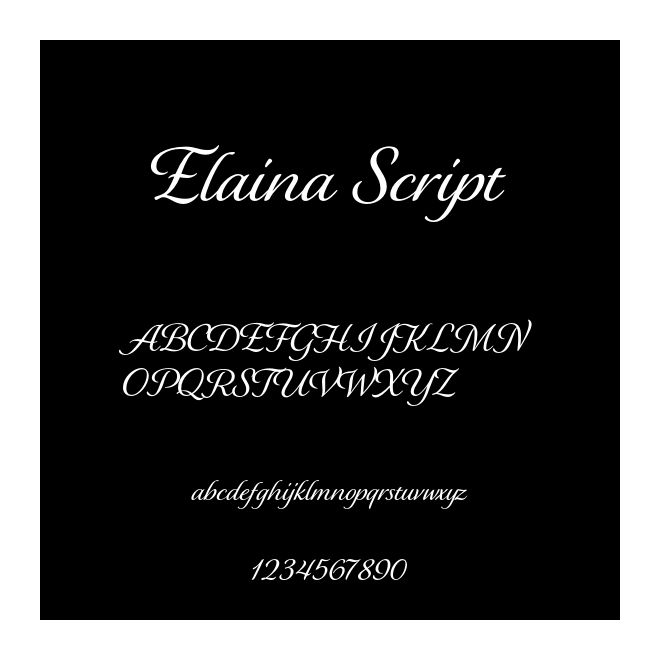 Elaina Script