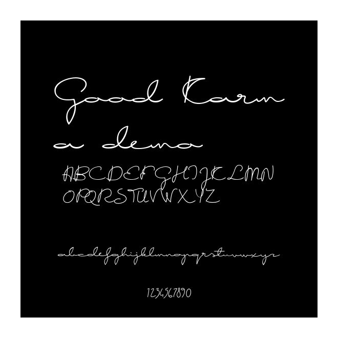 Good Karma demo