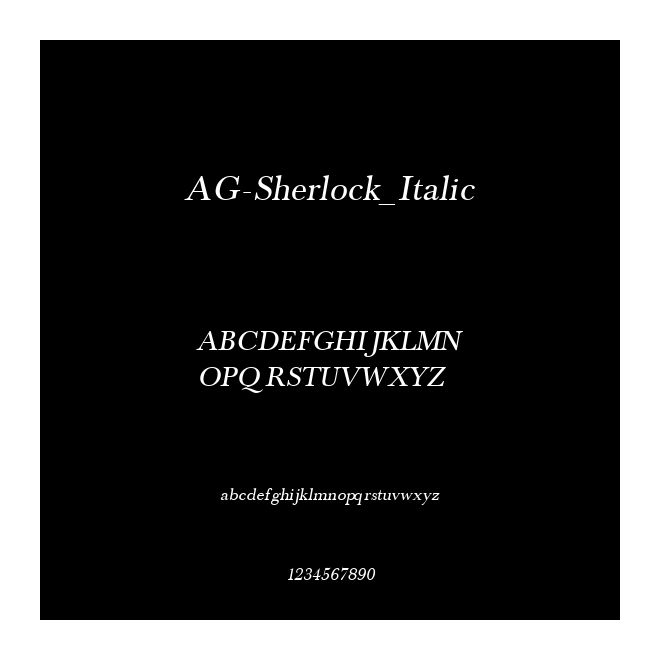 AG-Sherlock_Italic