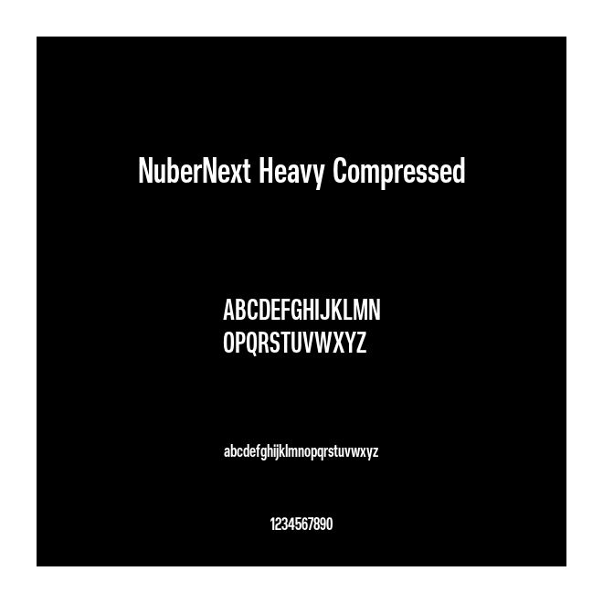 NuberNext Heavy Compressed