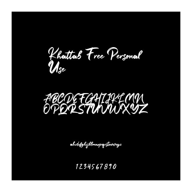 Khattab Free Personal Use