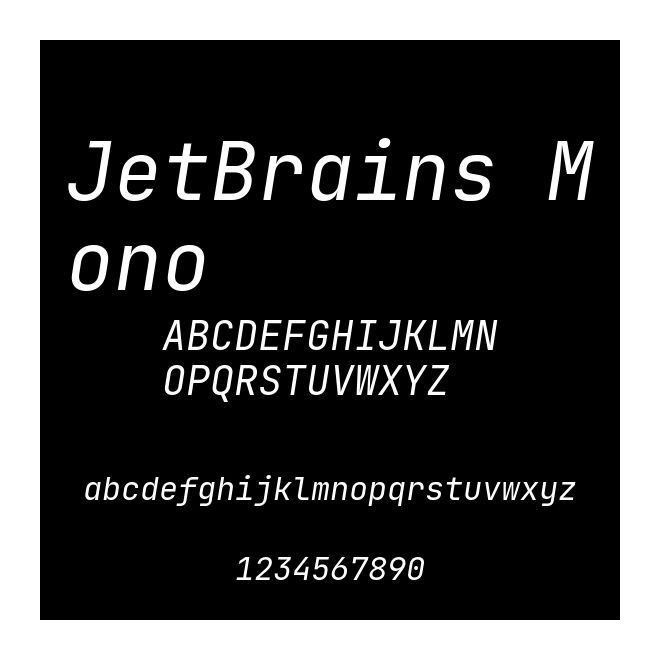 JetBrains Mono