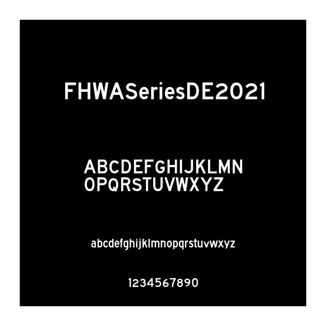 FHWASeriesDE2021
