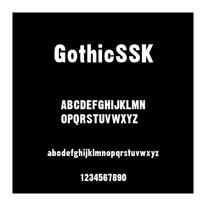 GothicSSK
