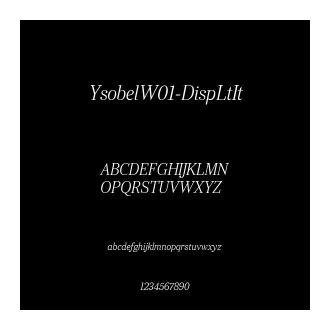 YsobelW01-DispLtIt