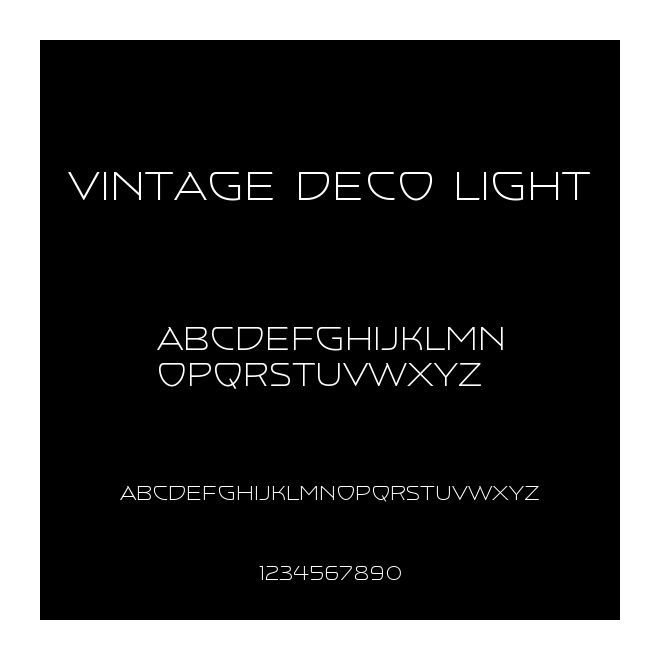 Vintage Deco Light