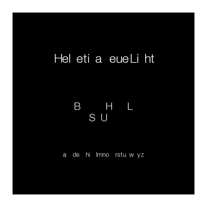 Helvetica Neue Light