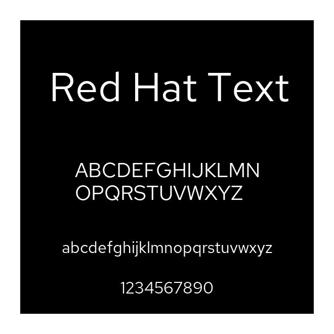 Red Hat Text