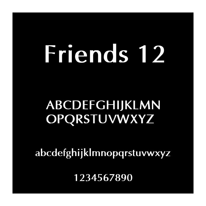 Friends 12