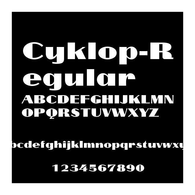 Cyklop-Regular