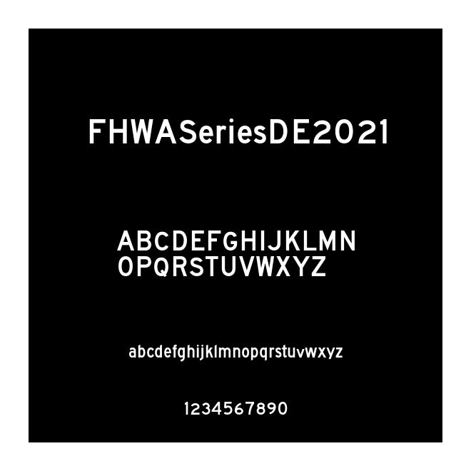 FHWASeriesDE2021