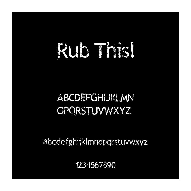 Rub This!