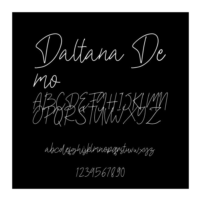 Daltana Demo