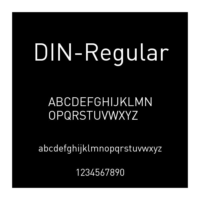 DIN-Regular