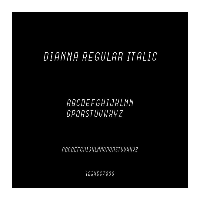 Dianna Regular Italic