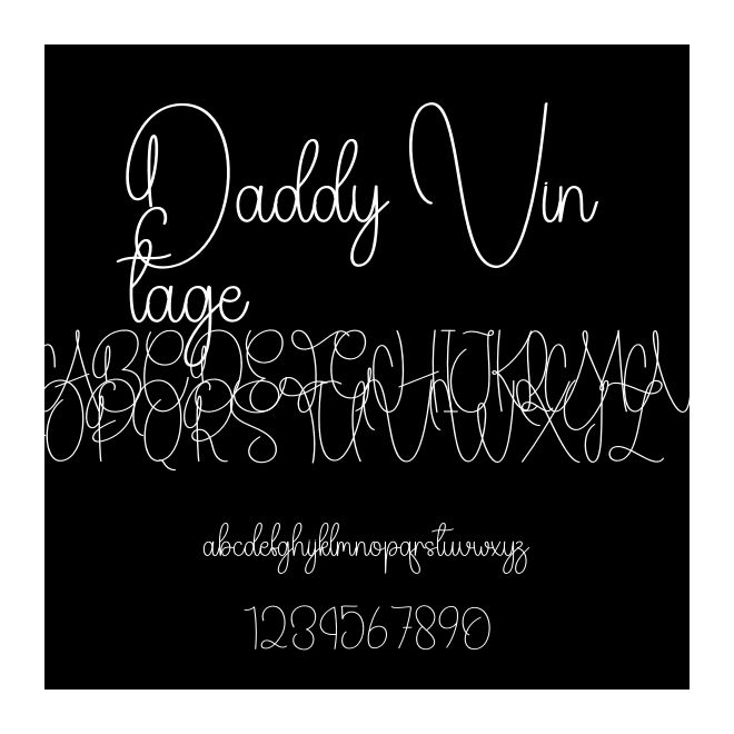Daddy Vintage