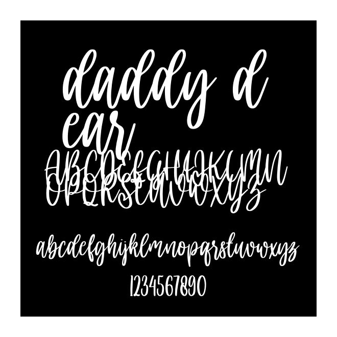 daddy dear