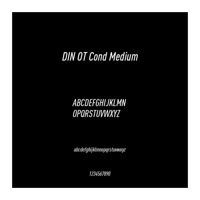 DIN OT Cond Medium