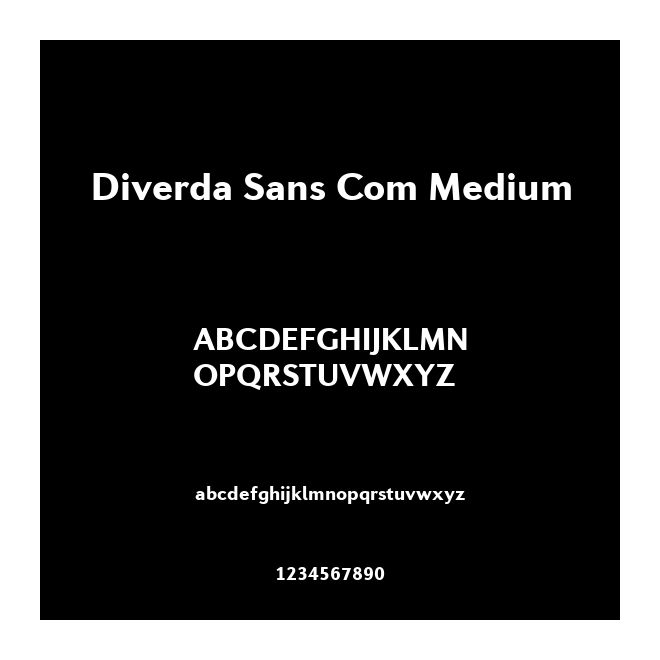 Diverda Sans Com Medium