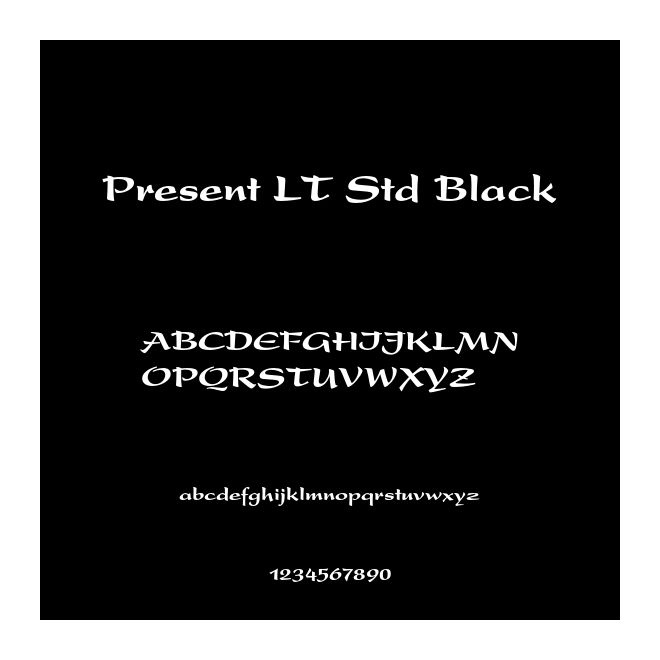 Present LT Std Black