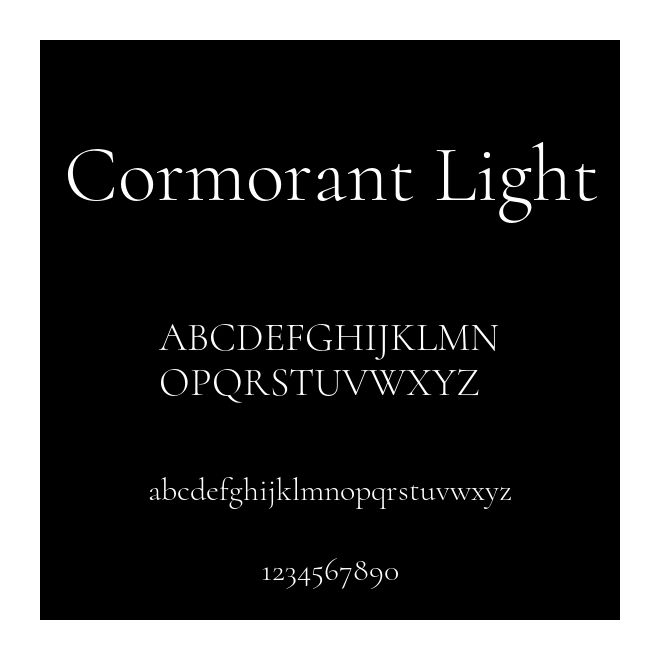Cormorant Light