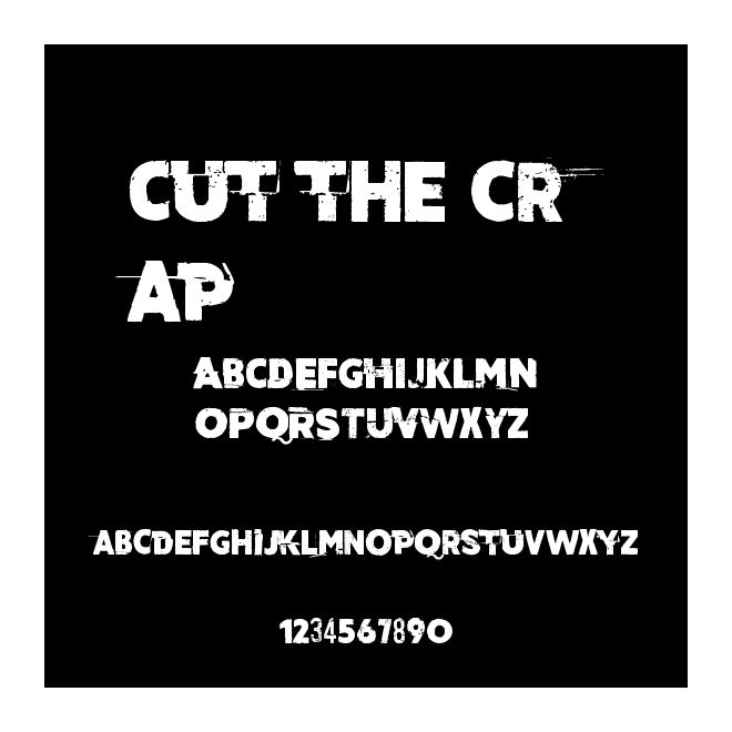 Cut the crap
