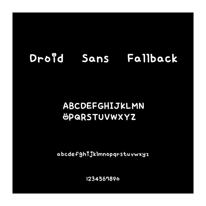 Droid Sans Fallback