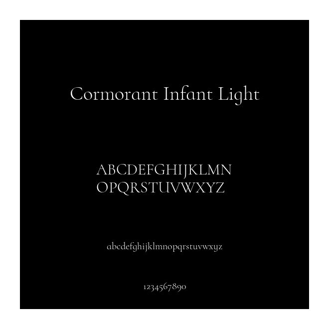 Cormorant Infant Light