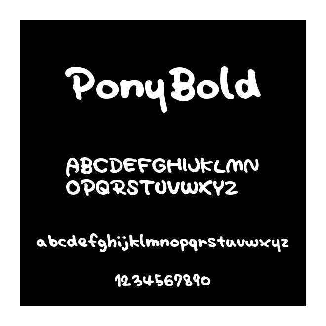 PonyBold