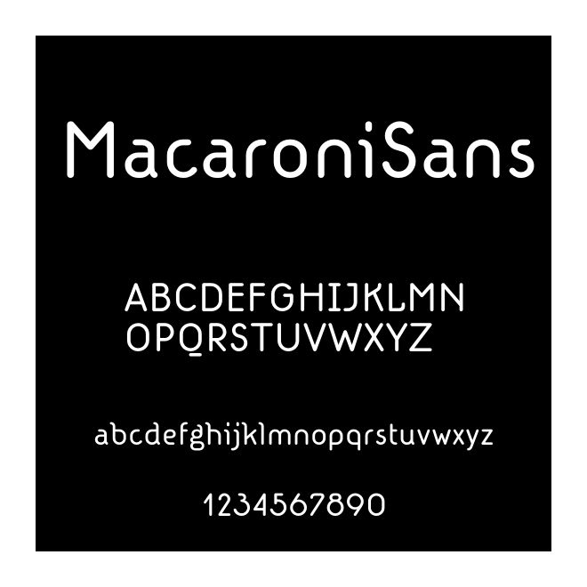 MacaroniSans