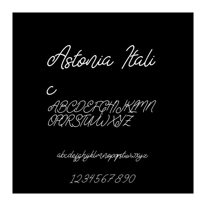 Astonia Italic