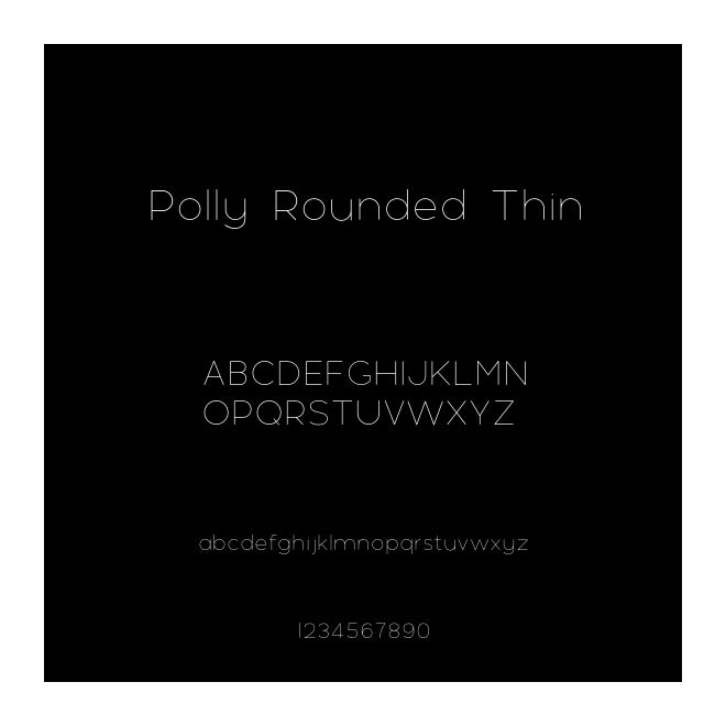 Polly Rounded Thin