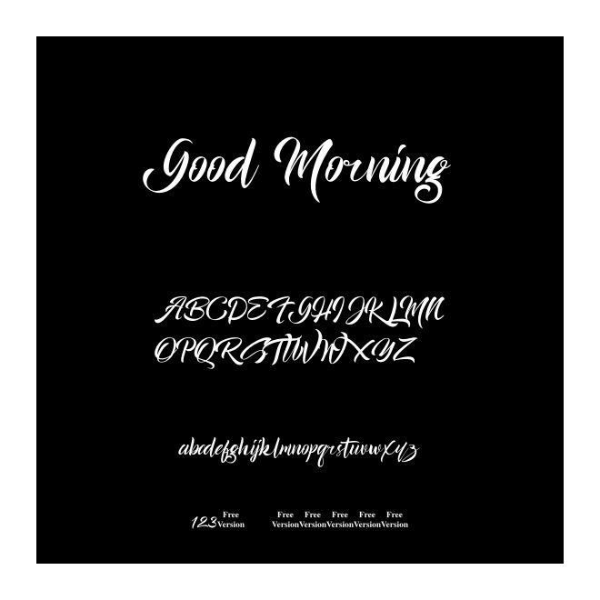 Good Morning