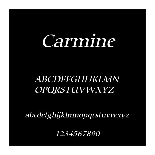 Carmine