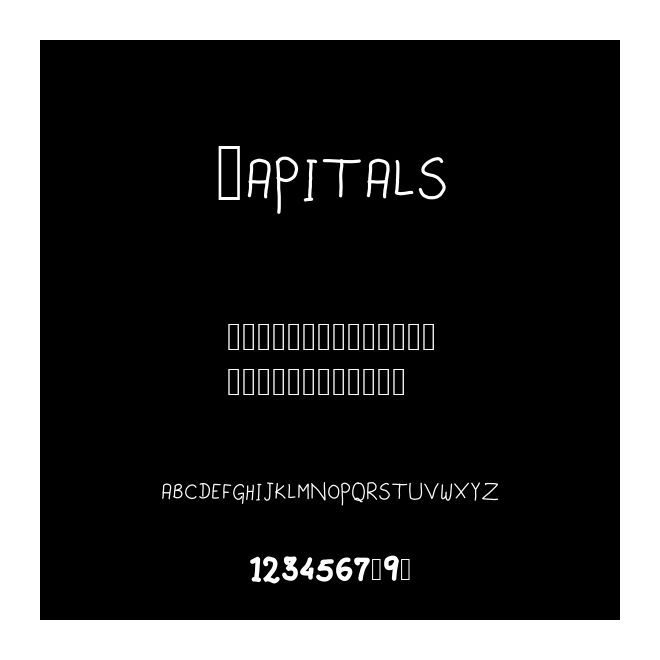 Capitals