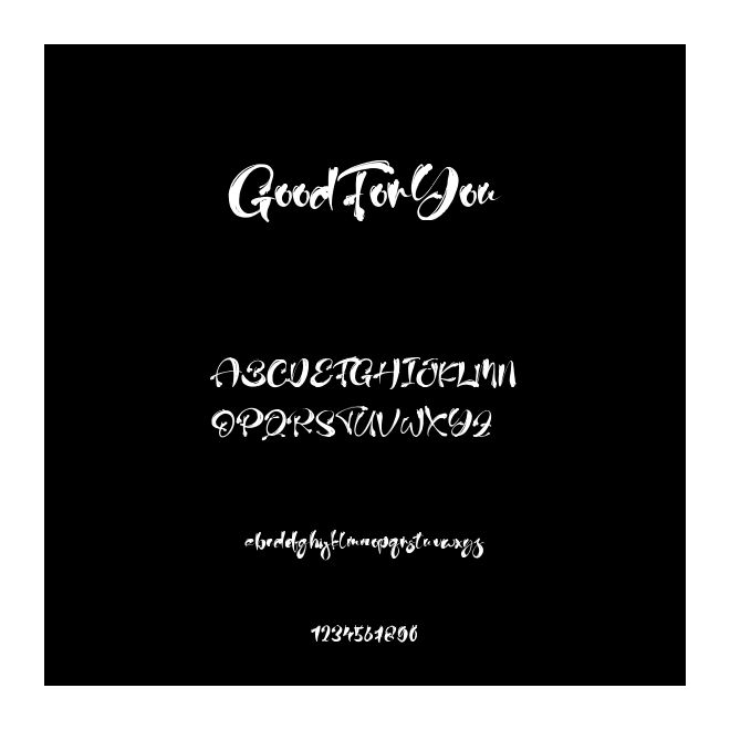 GoodForYou