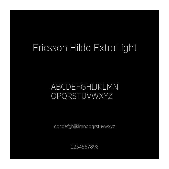 Ericsson Hilda ExtraLight