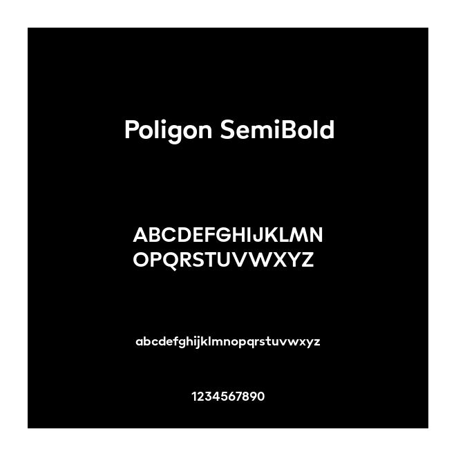 Poligon SemiBold