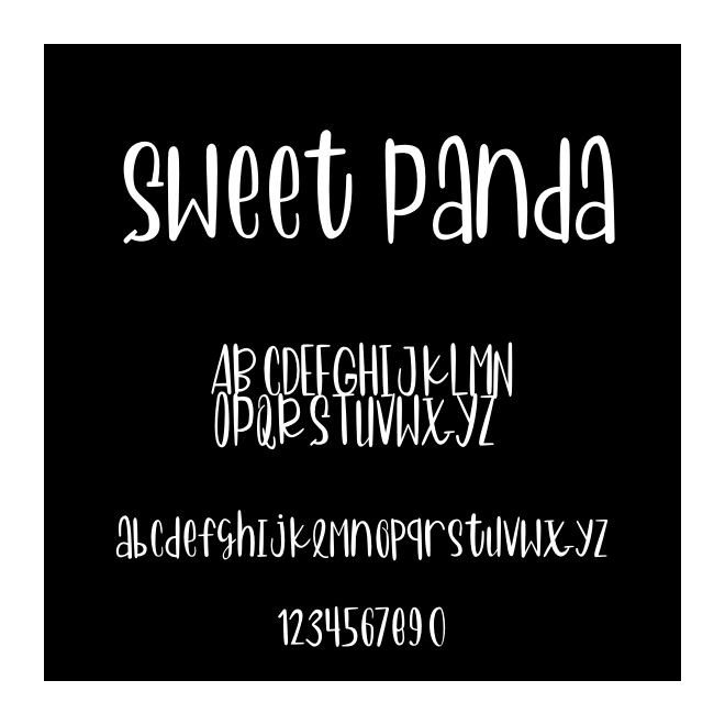 Sweet Panda