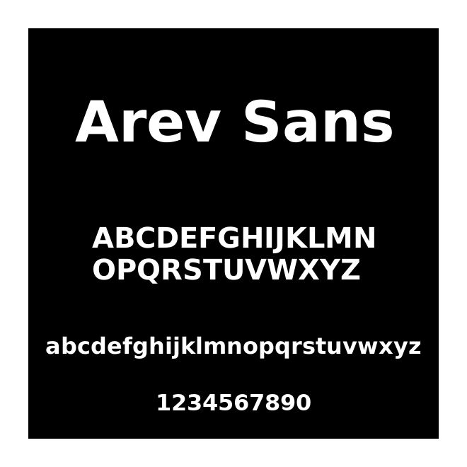 Arev Sans