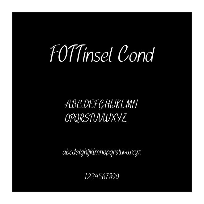 FOTTinsel Cond