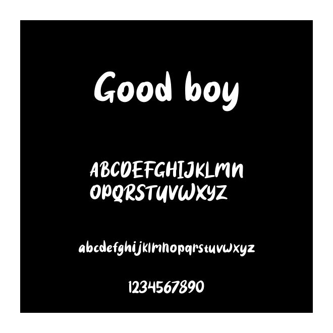 Good boy