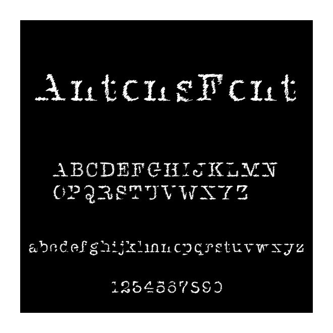 AntonsFont